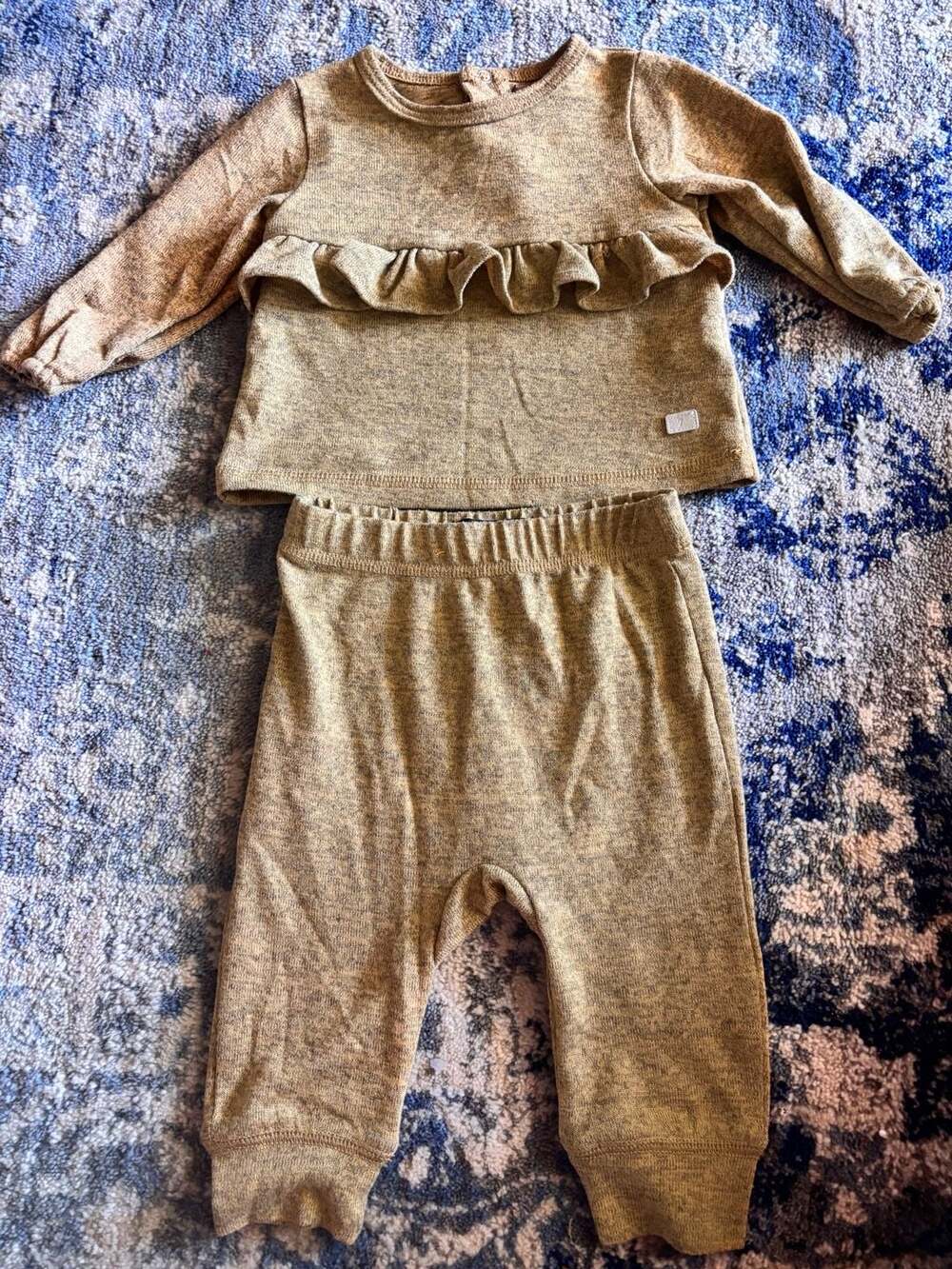 7 For All Mankind Ruffle Set Size 3/6M